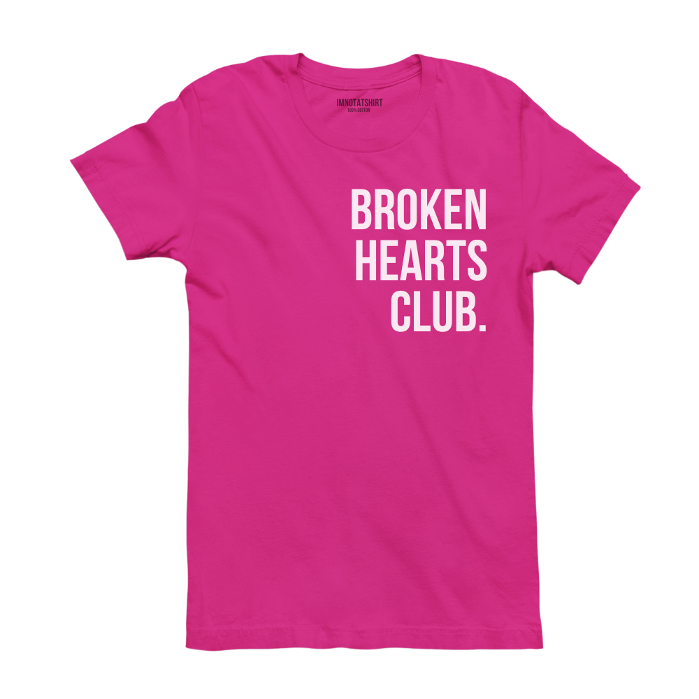 T-Shirt broken hearts club.