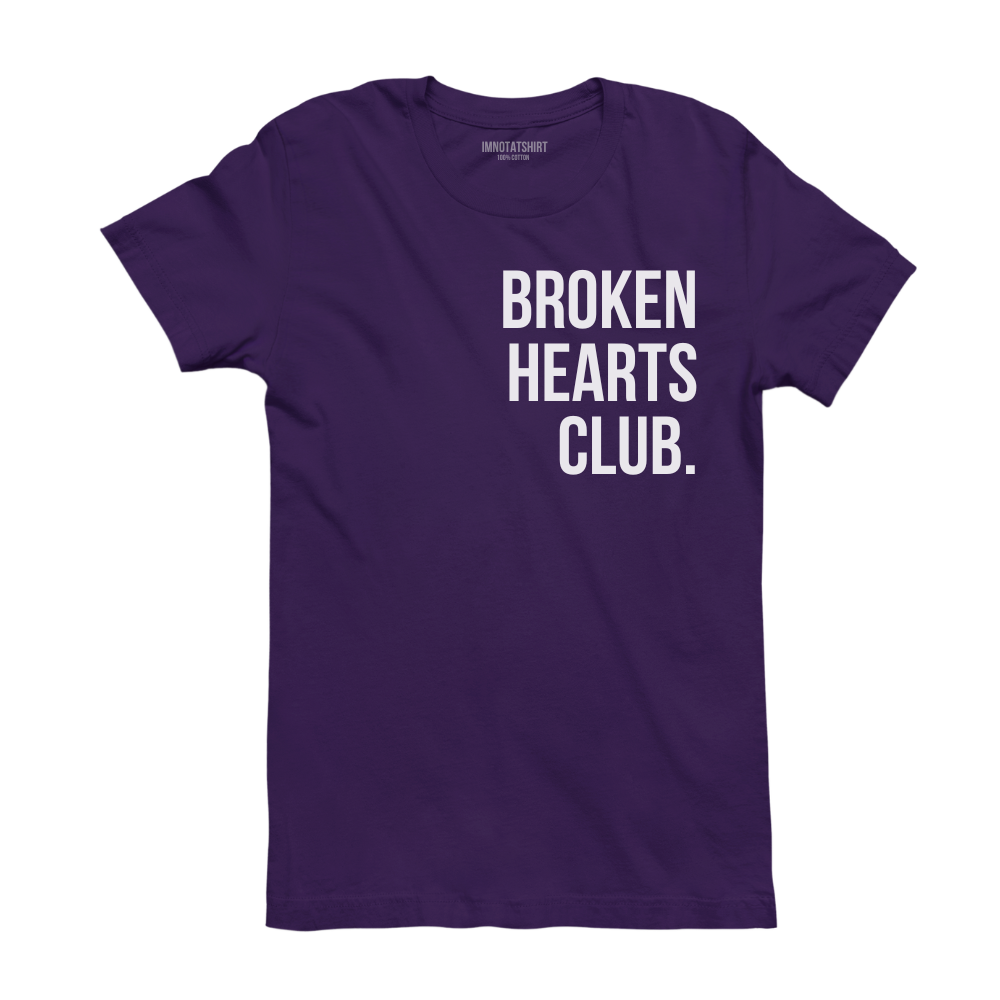 T-Shirt broken hearts club.
